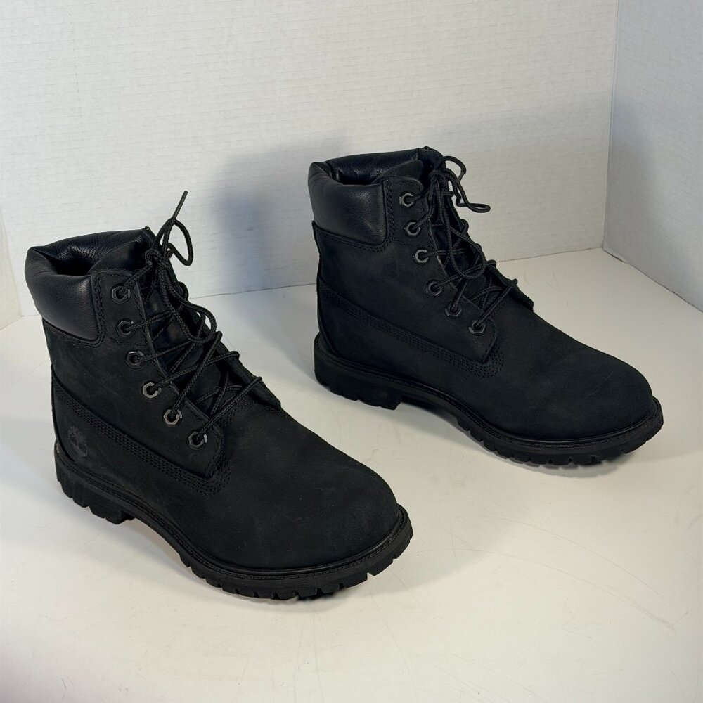 Women's Black size 7W Timberland waterproof Boots - Picture 7 of 16
